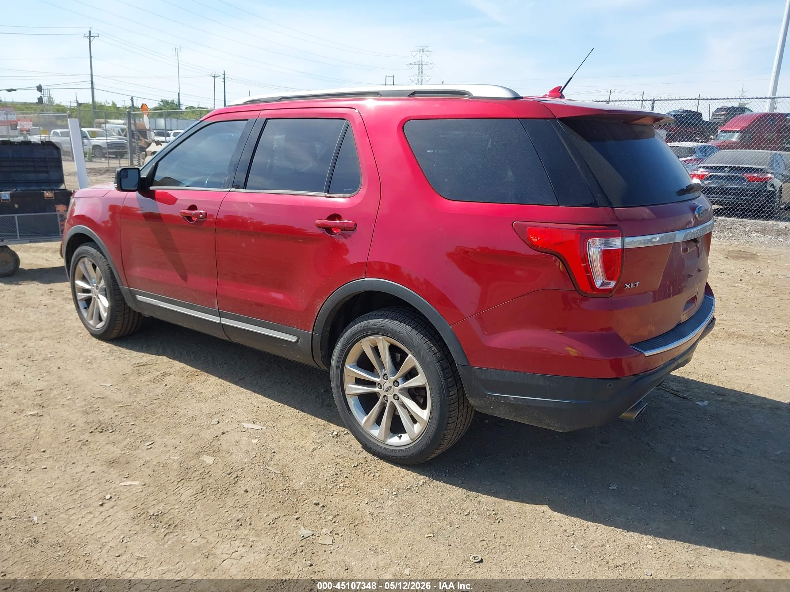 2018 FORD Explorer — VIN 1FM5K8D83JGC83481 — photo 3