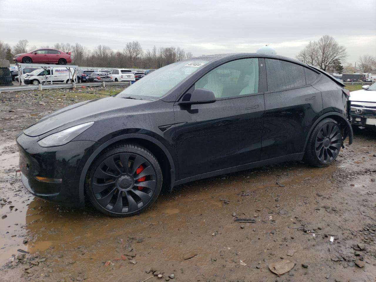 2022 TESLA MODEL Y — VIN 7SAYGDEF0NF530824 — photo 1 of 13