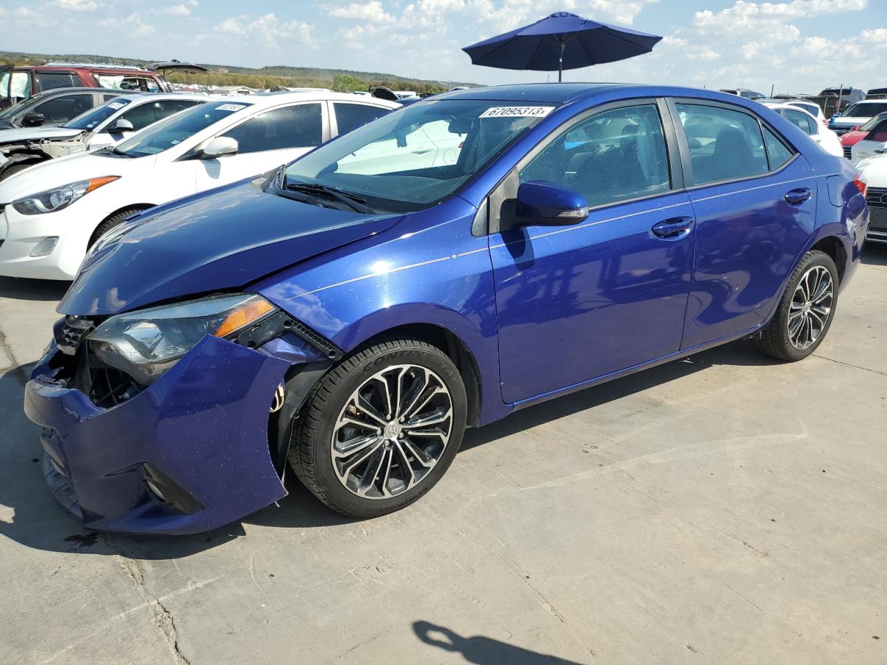 2016 TOYOTA COROLLA L — VIN 2T1BURHE4GC483798 — photo 1 of 13