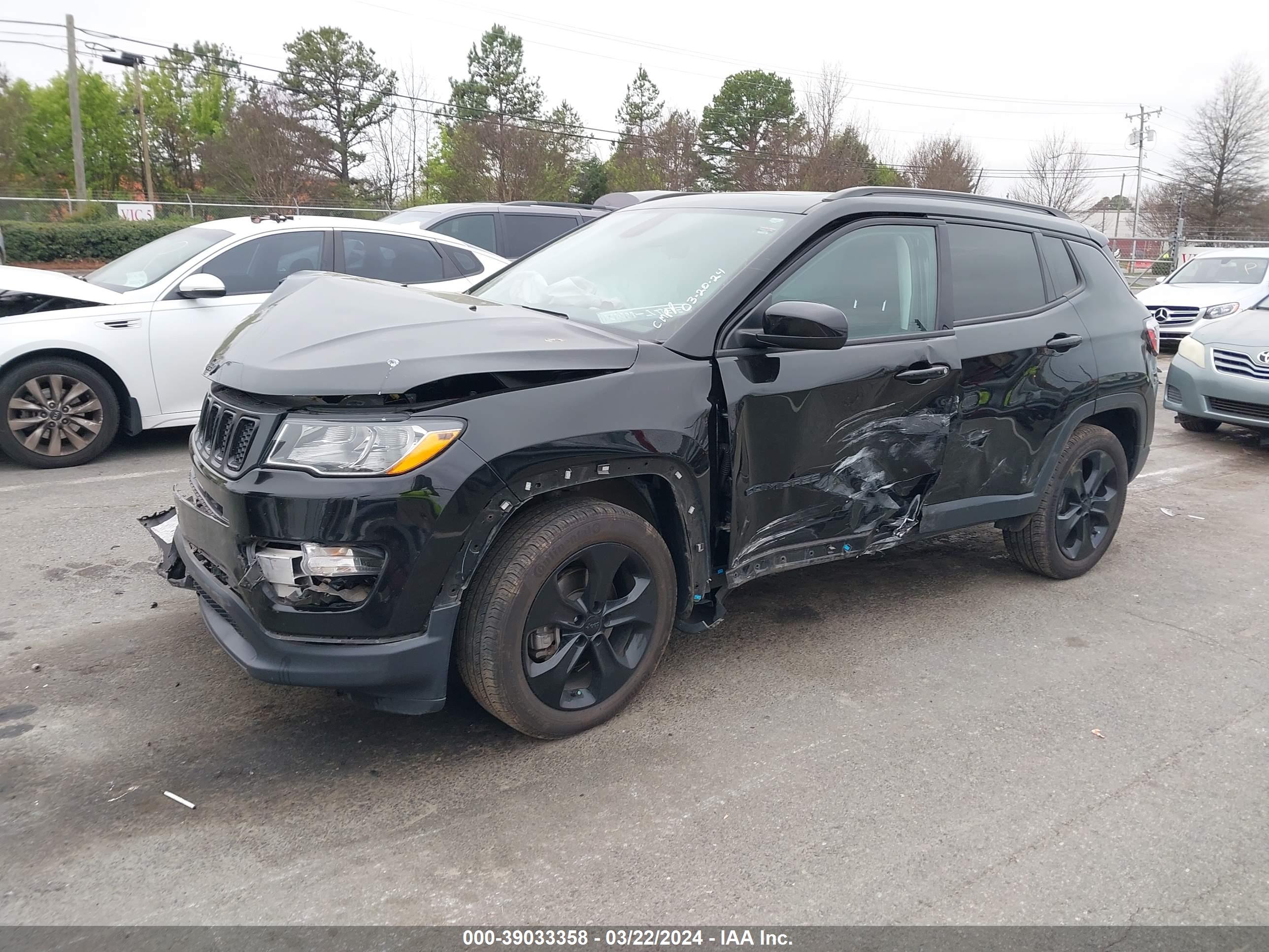 2021 JEEP COMPASS — VIN 3C4NJCBB8MT502136 — photo 2